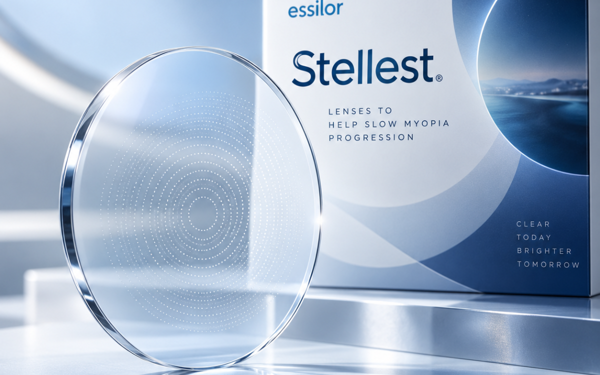 Essilor Stellest myopia control spectacle lens
